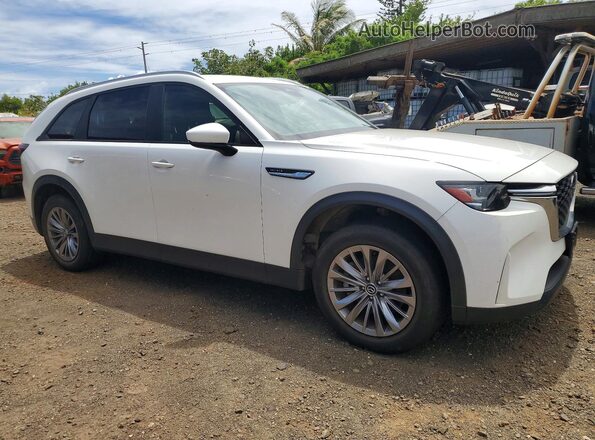 JM3KKAHDXS1198574 2025 MAZDA CX-90 White წინა მარჯვენა