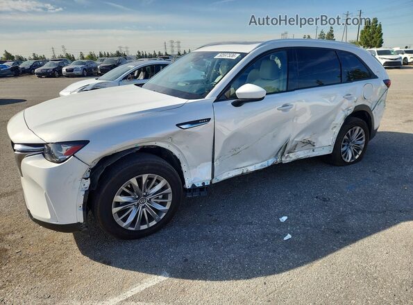 JM3KKBHA0R1156095 2024 MAZDA CX-90 White Przód lewy