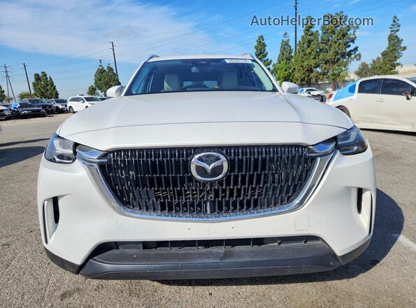 JM3KKBHA0R1156095 2024 MAZDA CX-90 White Widok z przodu