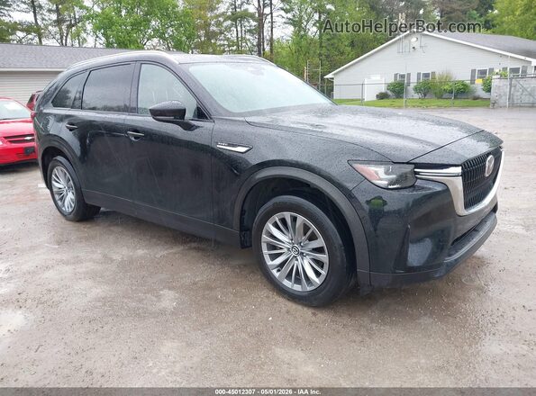 JM3KKBHA6R1120184 2024 MAZDA CX-90 PHEV Черный Передняя правая четверть