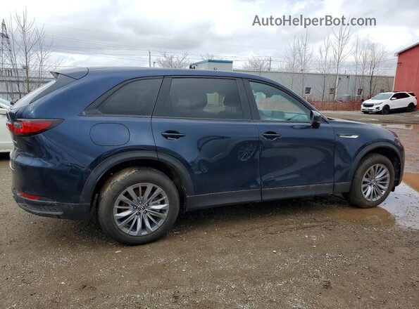 JM3KKBHA6R1176335 2024 MAZDA CX-90 Синий Задняя правая четверть