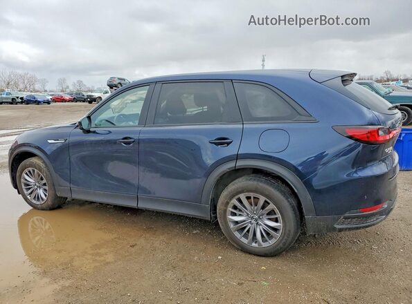 JM3KKBHA6R1176335 2024 MAZDA CX-90 Синий Задняя левая четверть