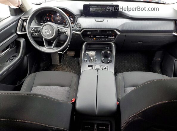 JM3KKBHA6R1176335 2024 MAZDA CX-90 Синий Вид панели приборов