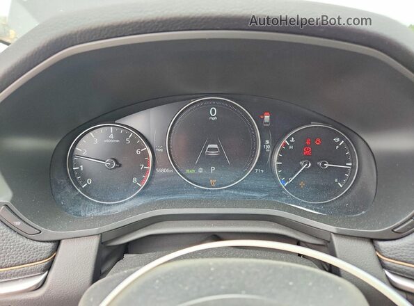 JM3KKBHD8R1121444 2024 MAZDA CX-90 Black Widok zestawu wskaźników