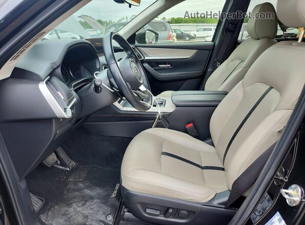 JM3KKBHD8R1121444 2024 MAZDA CX-90 Black Widok wnętrza z przodu