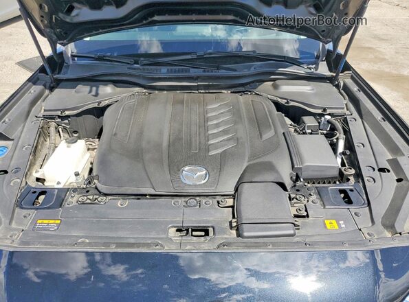 JM3KKCHD0R1105079 2024 MAZDA CX-90 Черный Вид задней части салона