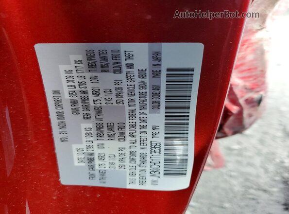 JM3KKCHD1T1363697 2026 MAZDA CX-90 Красный Панорамный вид салона 360°