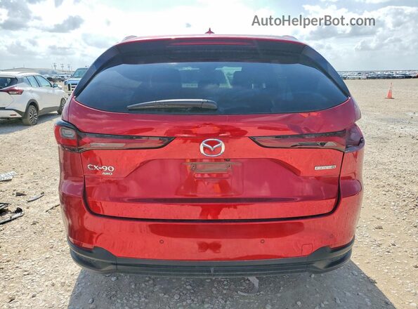 JM3KKCHD2S1222247 2025 MAZDA CX-90 Красный Вид сзади