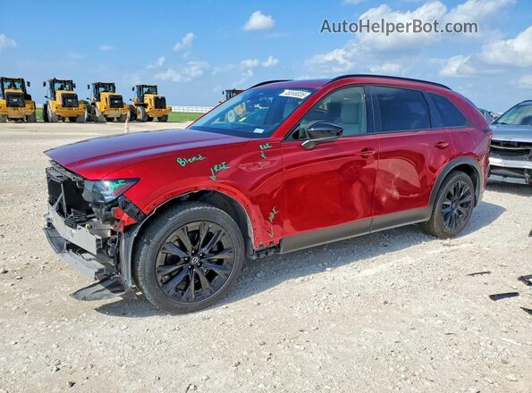 JM3KKCHD2S1222247 2025 MAZDA CX-90 Красный Передняя левая четверть