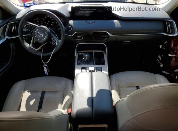 JM3KKCHD2S1222247 2025 MAZDA CX-90 Красный Вид панели приборов