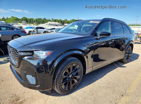 JM3KKCHD7S1229226 2025 MAZDA CX-90 Черный Передняя левая четверть