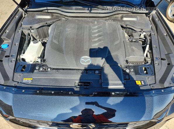 JM3KKCHD7S1229226 2025 MAZDA CX-90 Черный Вид подкапотного пространства