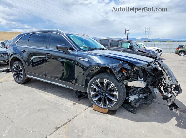 JM3KKDHA5R1149574 2024 MAZDA CX-90 Черный Передняя правая четверть