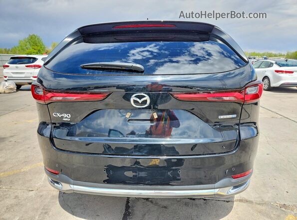 JM3KKDHA5R1149574 2024 MAZDA CX-90 Черный Вид сзади