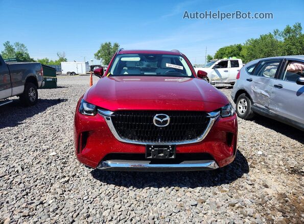 JM3KKDHCXR1116071 2024 MAZDA CX-90 Red Widok z przodu