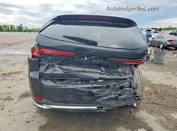 JM3KKDHD5R1135328 2024 MAZDA CX-90 Black Widok z tyłu