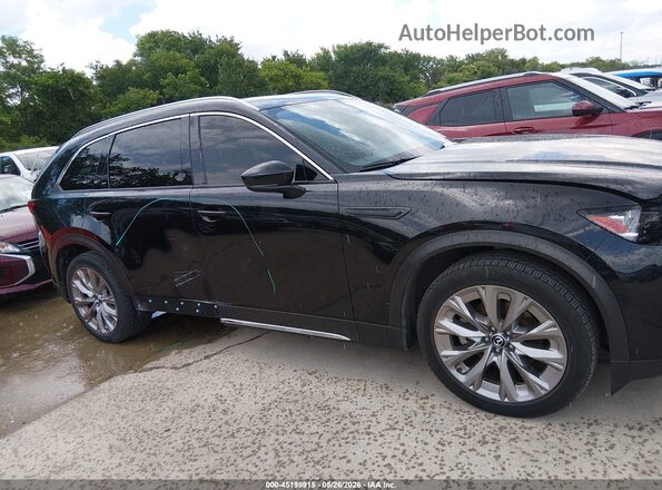 JM3KKDHD8R1135310 2024 MAZDA CX-90 Black Widok wnętrza z tyłu