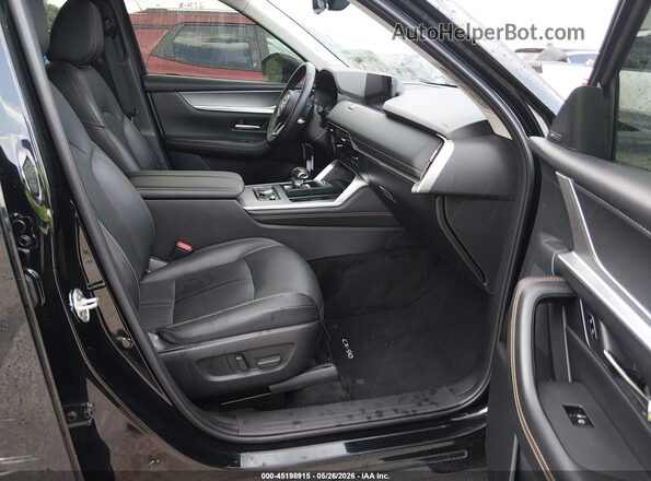 JM3KKDHD8R1135310 2024 MAZDA CX-90 Black Widok wnętrza z przodu