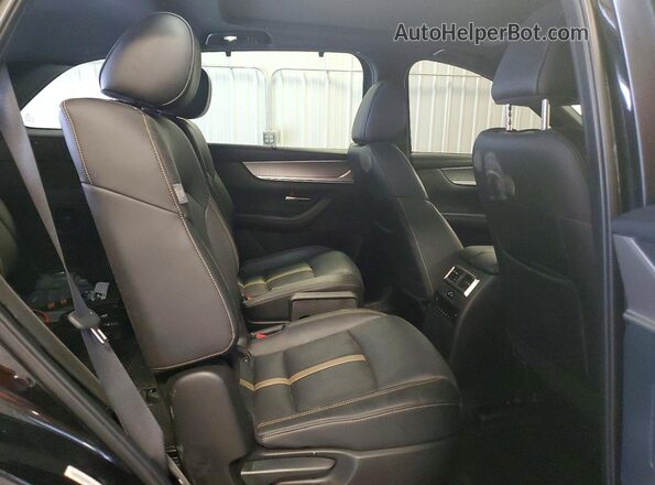 JM3KKEHA0R1104595 2024 MAZDA CX-90 Black Widok tylnych siedzeń