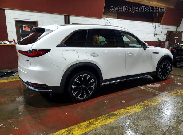 JM3KKEHA2R1119924 2024 MAZDA CX-90 White Trasero derecho