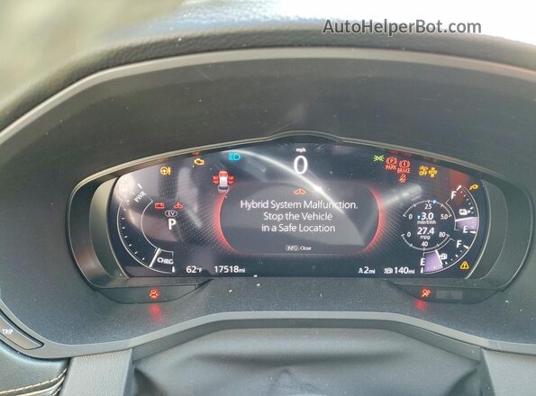 JM3KKEHA6R1140985 2024 MAZDA CX-90 Серый Вид щитка приборов