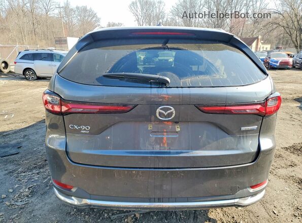 JM3KKEHA6R1140985 2024 MAZDA CX-90 Серый Вид сзади