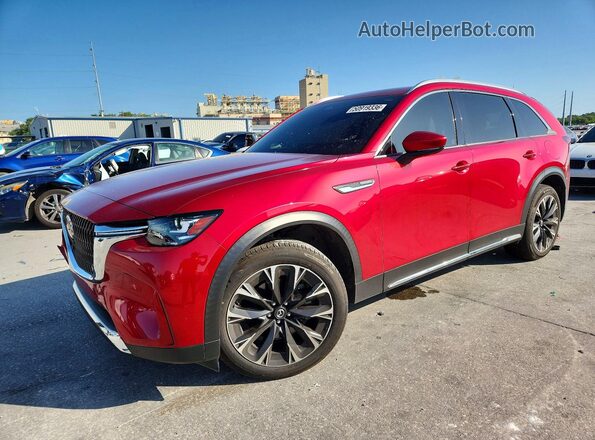 JM3KKEHA7R1127467 2024 MAZDA CX-90 Red Front left