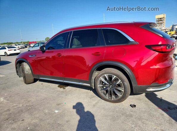 JM3KKEHA7R1127467 2024 MAZDA CX-90 Red Rear left