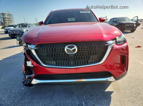 JM3KKEHA7R1127467 2024 MAZDA CX-90 Red Front view