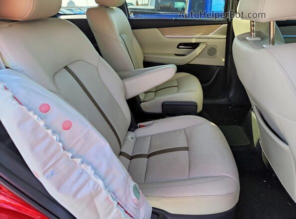 JM3KKEHA7R1127467 2024 MAZDA CX-90 Red Rear interior view