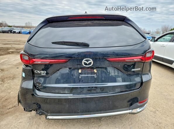 JM3KKEHC2R1177162 2024 MAZDA CX-90 Black Вид ззаду