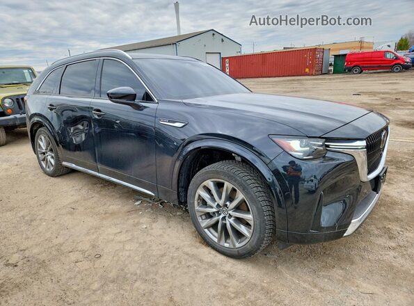 JM3KKEHC2R1177162 2024 MAZDA CX-90 Black Передня права чверть