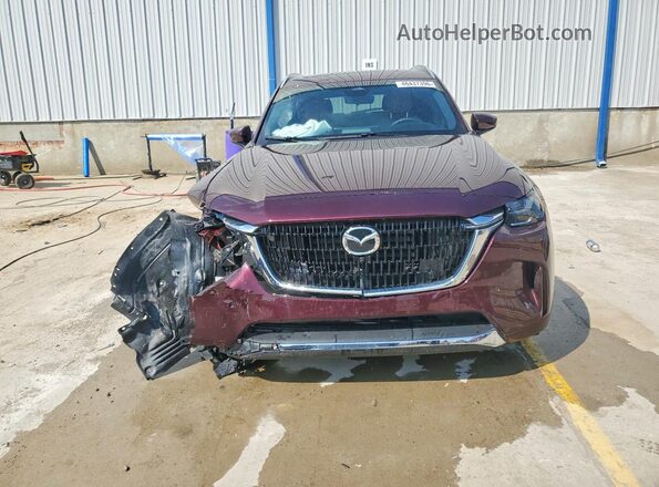 JM3KKEHC2S1223109 2025 MAZDA CX-90 Burgundy Vista frontal