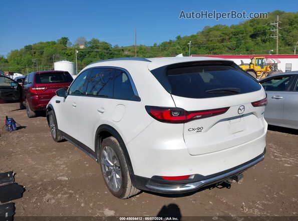 JM3KKEHD1R1101280 2024 MAZDA CX-90 Белый Задняя левая четверть
