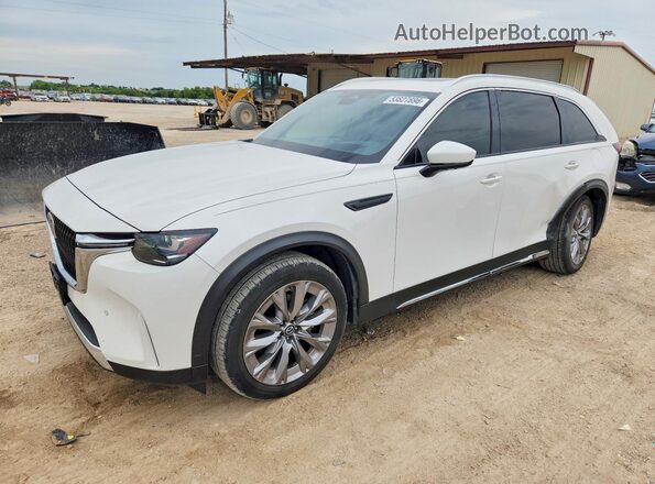 JM3KKEHD7R1144277 2024 MAZDA CX-90 White Przód lewy