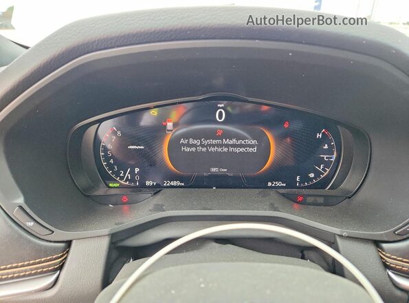 JM3KKEHD7R1144277 2024 MAZDA CX-90 White Widok zestawu wskaźników