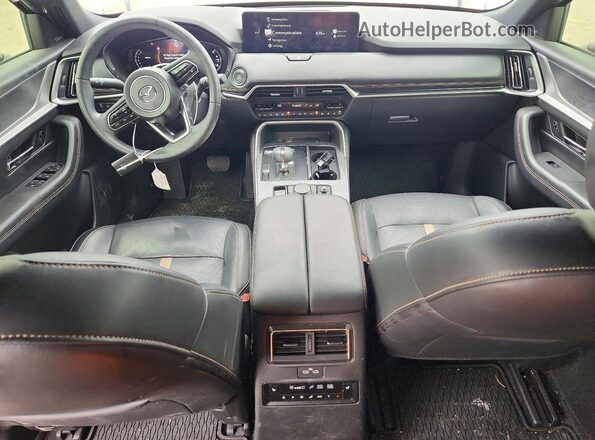 JM3KKEHD7R1144277 2024 MAZDA CX-90 White Widok deski rozdzielczej