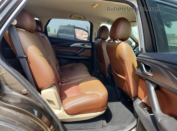 JM3TCABY4G0126134 2016 MAZDA CX-9 Brown Вид задньої частини салону