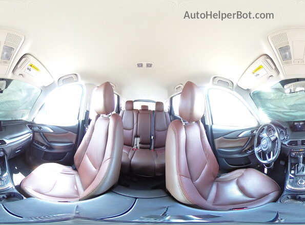 JM3TCABY4G0126134 2016 MAZDA CX-9 Brown Панорамний вид салону 360°