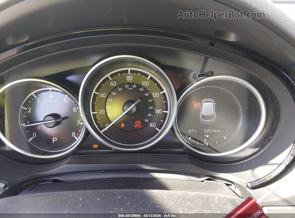 JM3TCABY4M0501385 2021 MAZDA CX-9 White Widok tylnych siedzeń
