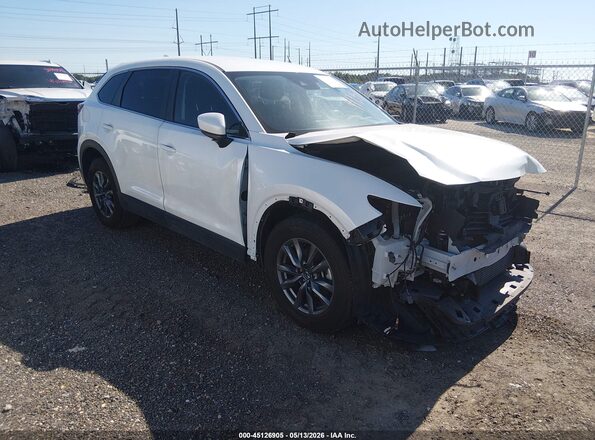 JM3TCABY4M0501385 2021 MAZDA CX-9 White Przód prawy