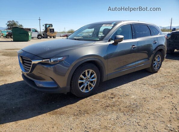JM3TCACY0K0307206 2019 MAZDA CX-9 Угольный Передняя левая четверть
