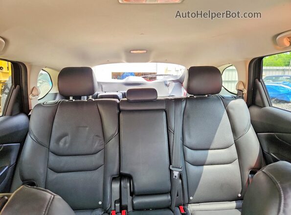 JM3TCACY1J0237181 2018 MAZDA CX-9 Красный Вид задних сидений