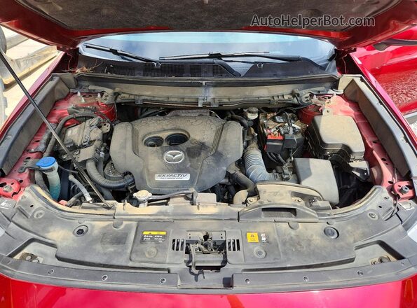 JM3TCACY1J0237181 2018 MAZDA CX-9 Красный Вид подкапотного пространства