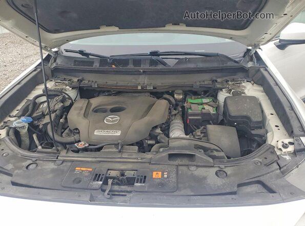 JM3TCACY2J0223628 2018 MAZDA CX-9 Белый Вид подкапотного пространства