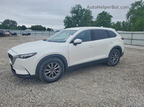 JM3TCACY2J0223628 2018 MAZDA CX-9 Белый Передняя левая четверть