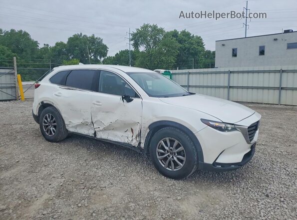 JM3TCACY2J0223628 2018 MAZDA CX-9 Белый Передняя правая четверть