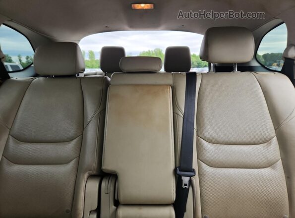 JM3TCACY3G0126284 2016 MAZDA CX-9 Blue Widok tylnych siedzeń