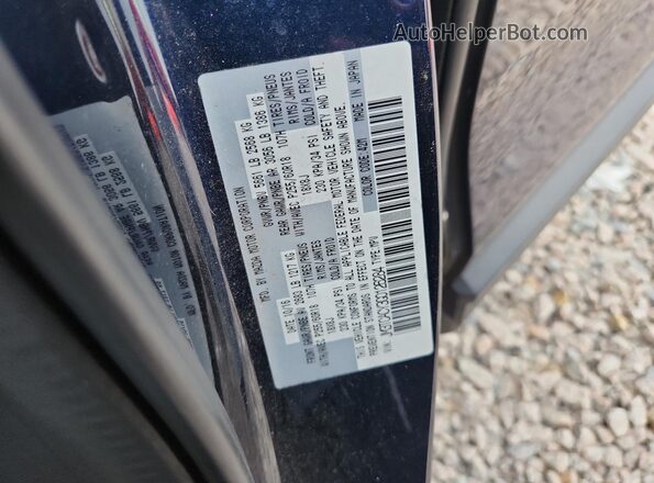 JM3TCACY3G0126284 2016 MAZDA CX-9 Blue Widok naklejki z numerem VIN