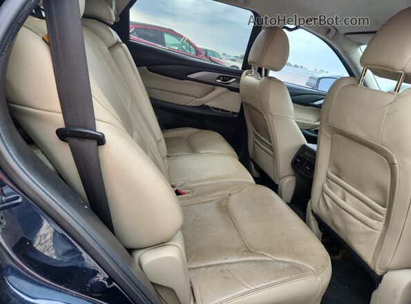 JM3TCACY3G0126284 2016 MAZDA CX-9 Blue Widok wnętrza z tyłu